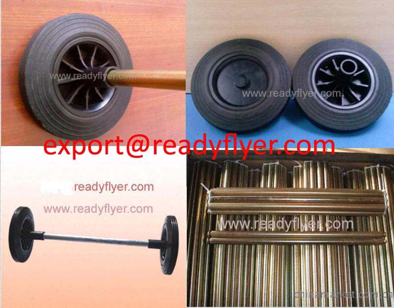 [cn] dustbin wheel and axle, wheelie bin wheel and axle, mobile